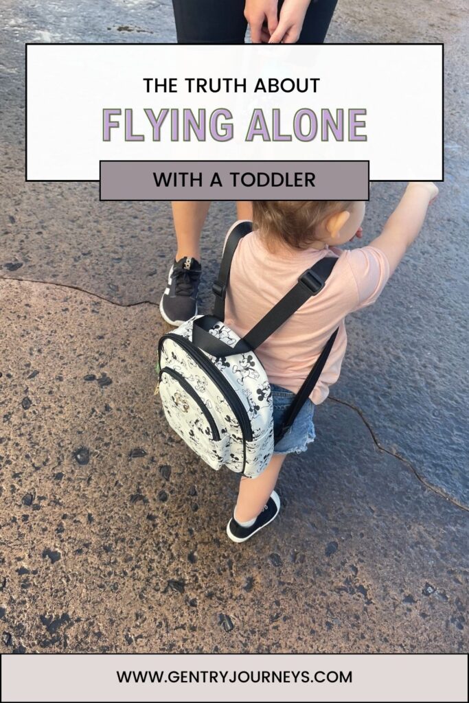 The Truth About Flying Alone with a Toddler