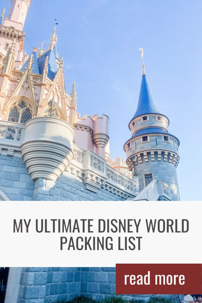 My Ultimate Disney World Packing List