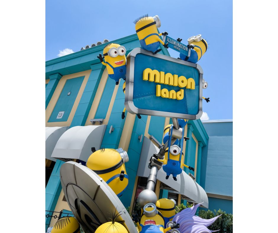 minion land at Universal