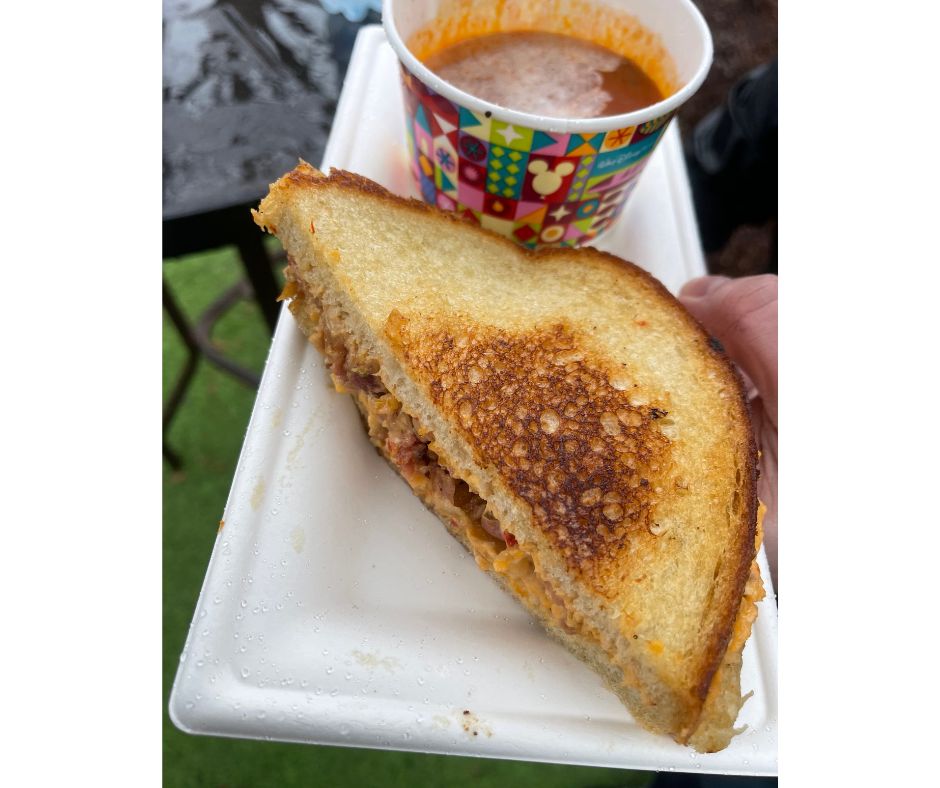 grilled cheese at Epcot