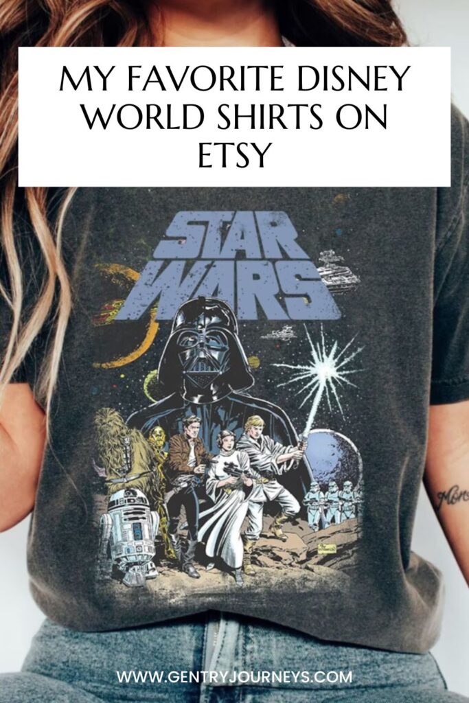 My Favorite Disney World Shirts on Etsy