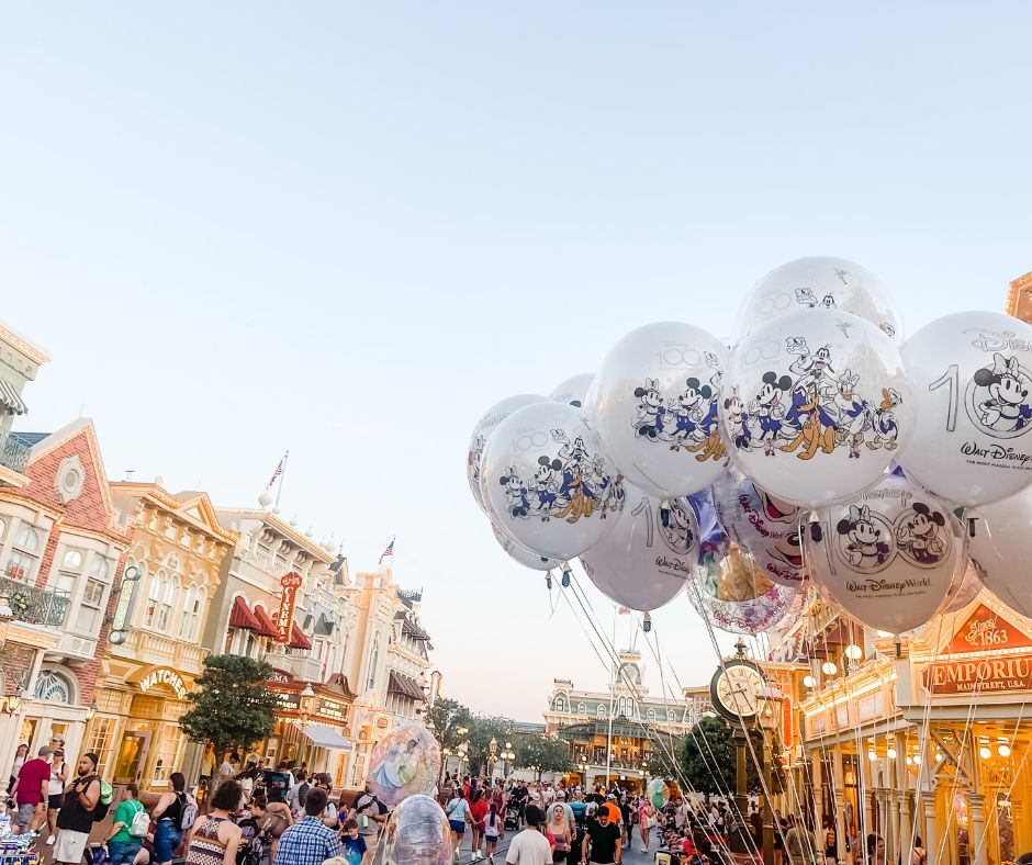 balloons at magic kingdom