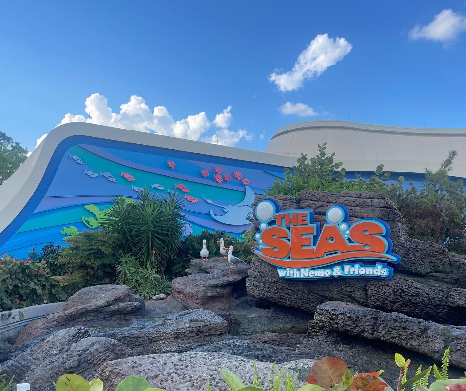 the seas with Nemo in Epcot