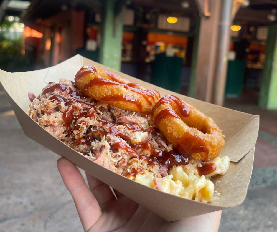 Mac and cheese flame tree bbq