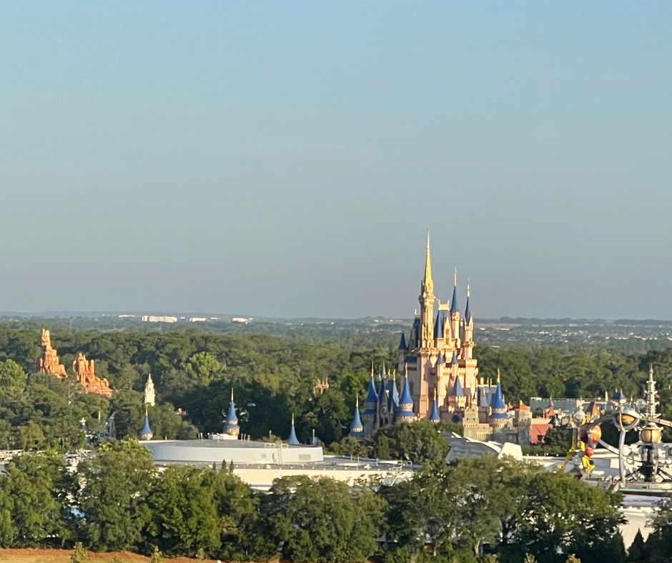 Cinderellas castle view