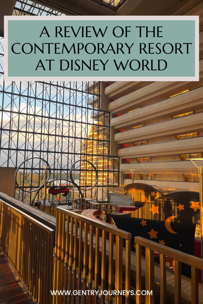 A Review of the Contemporary Resort at Disney World