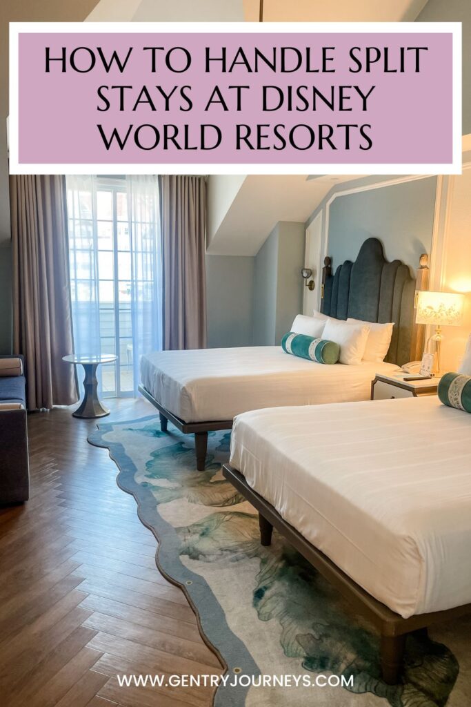 How to Handle Split Stays at Disney World Resorts