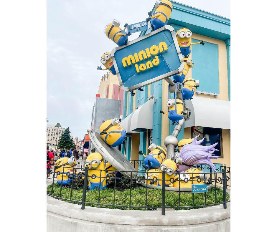 Minion Land at Universal Studios