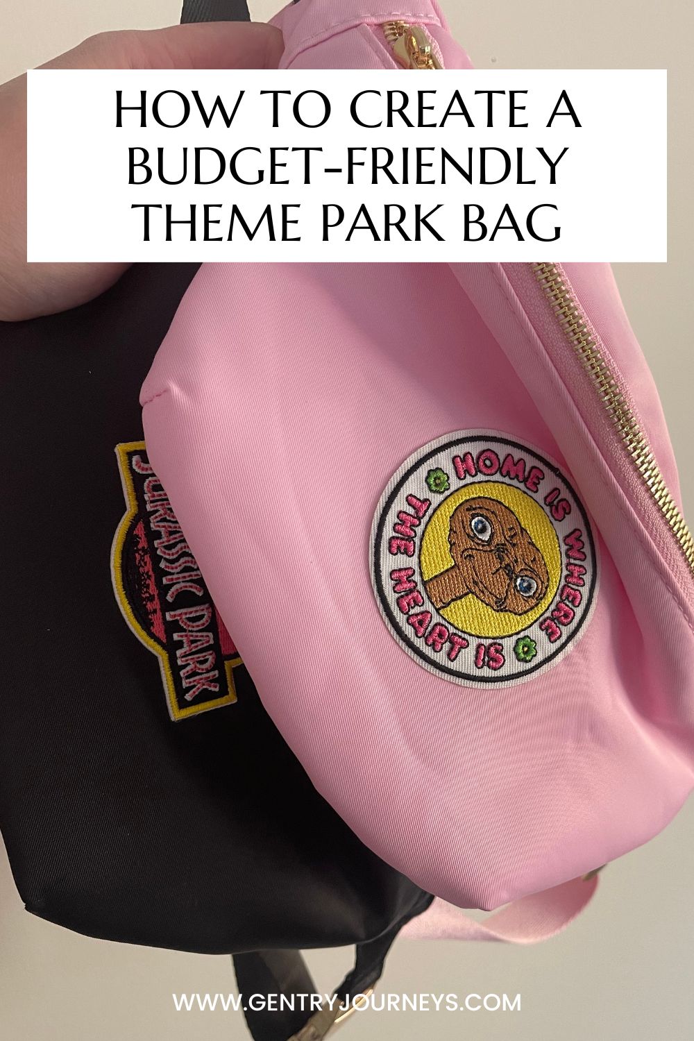 How to Create a Budget-Friendly Theme Park Bag - Gentry Journeys